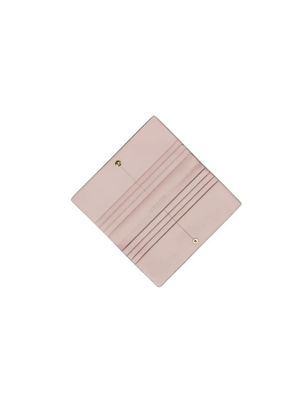 Michael Kors Large Pebbled Leather Wallet Pink Powder Blush